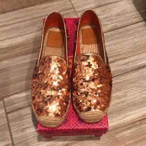 Tory Burch Mischa Sequin Espadrille